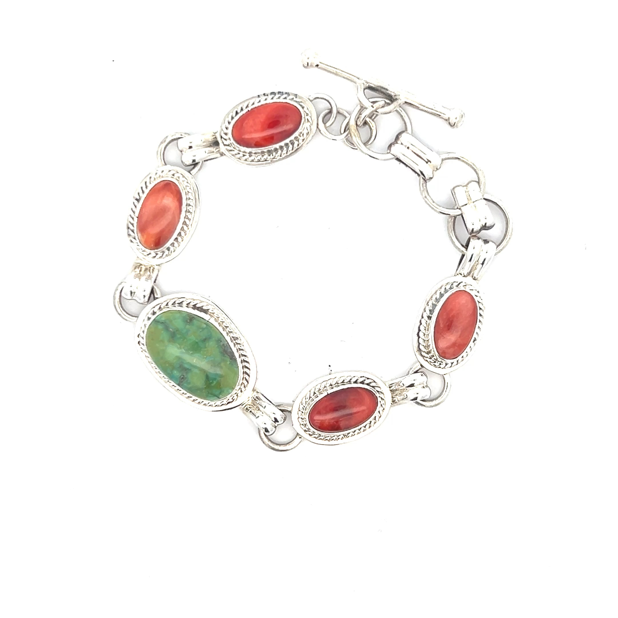 Authentic Singer Native American Navajo Coral Sterling Silver Turquoise Necklace Authentic Singer Native American Navajo Coral Sterling Silver Turquoise Necklace