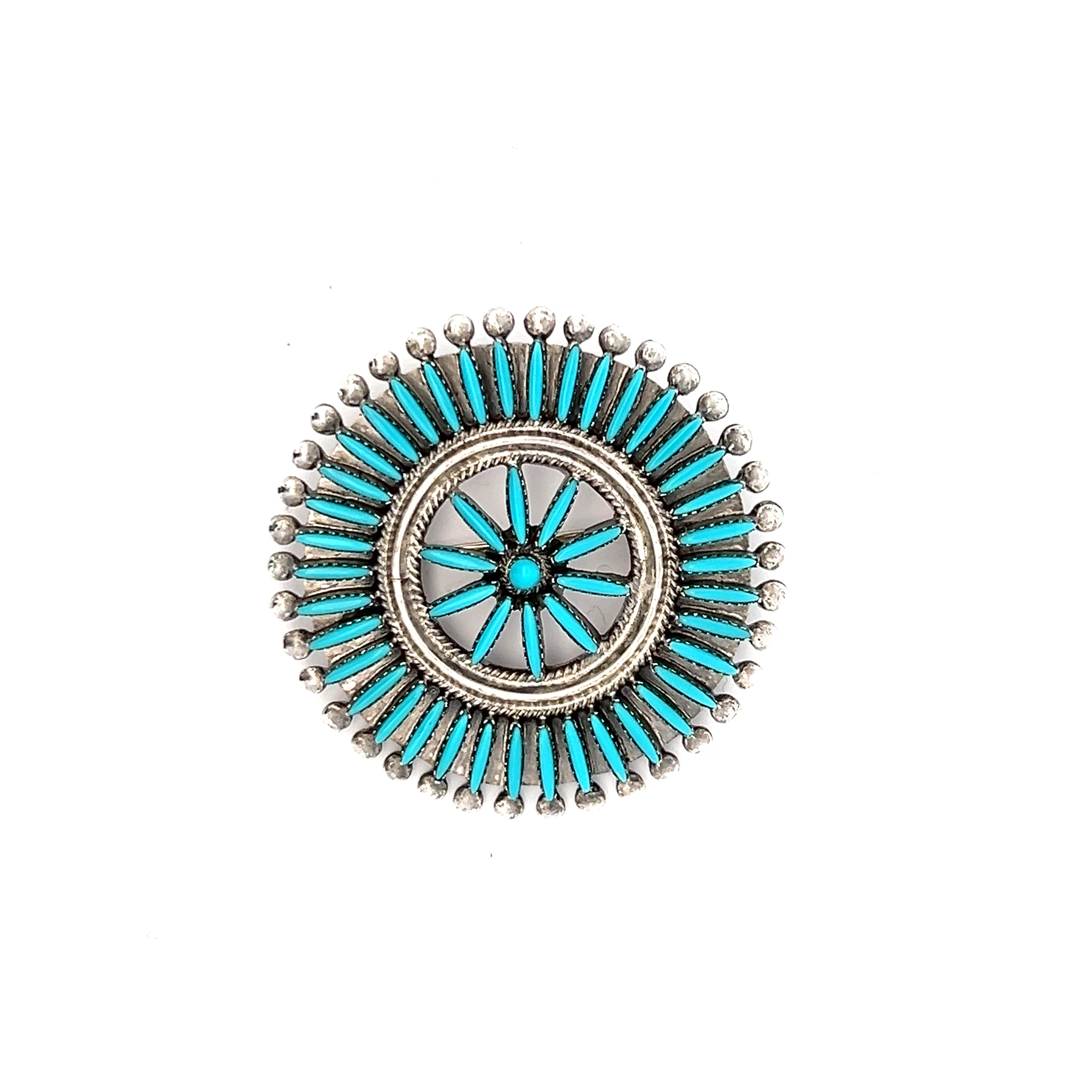 Dazzling Native American Zuni Sleeping Beauty Turquoise Sterling Silver Cross Earrings Dazzling Native American Zuni Sleeping Beauty Turquoise Sterling Silver Cross Earrings