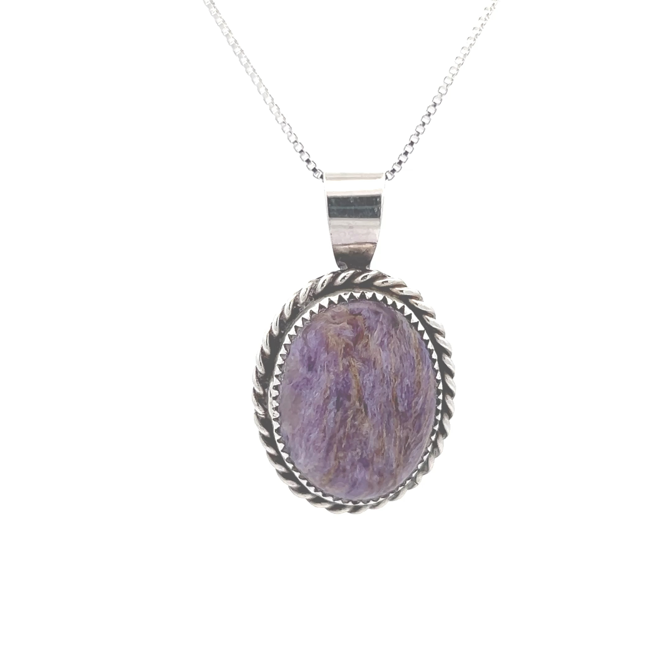 More Unique Singer Charoite Singer Native American Navajo Sterling Silver Turquoise Necklace More Unique Singer Charoite Singer Native American Navajo Sterling Silver Turquoise Necklace