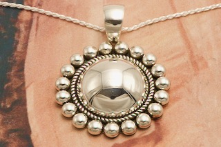 Rising Sun Sterling Silver Pendant Rising Sun Sterling Silver Pendant