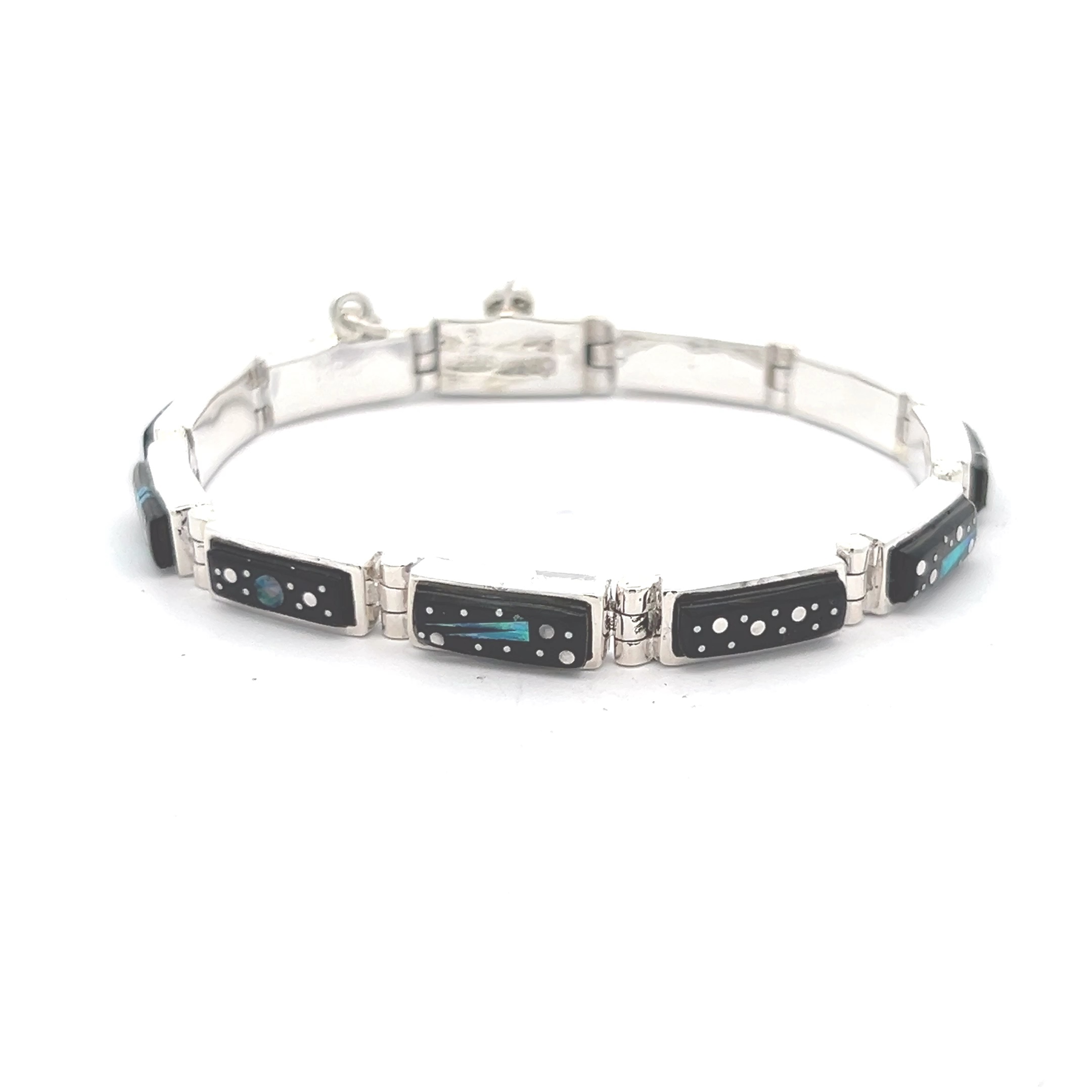 Ice Blue Native American Navajo Turquoise Sterling Silver Bracelet Cuff Ice Blue Native American Navajo Turquoise Sterling Silver Bracelet Cuff