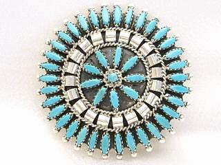 turquoise-brooches