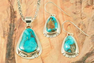 Apache Blue Turquoise Jewerly from Apache Blue Mine