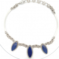Artie Yellowhorse Jewelry Genuine Blue Lapis Necklace