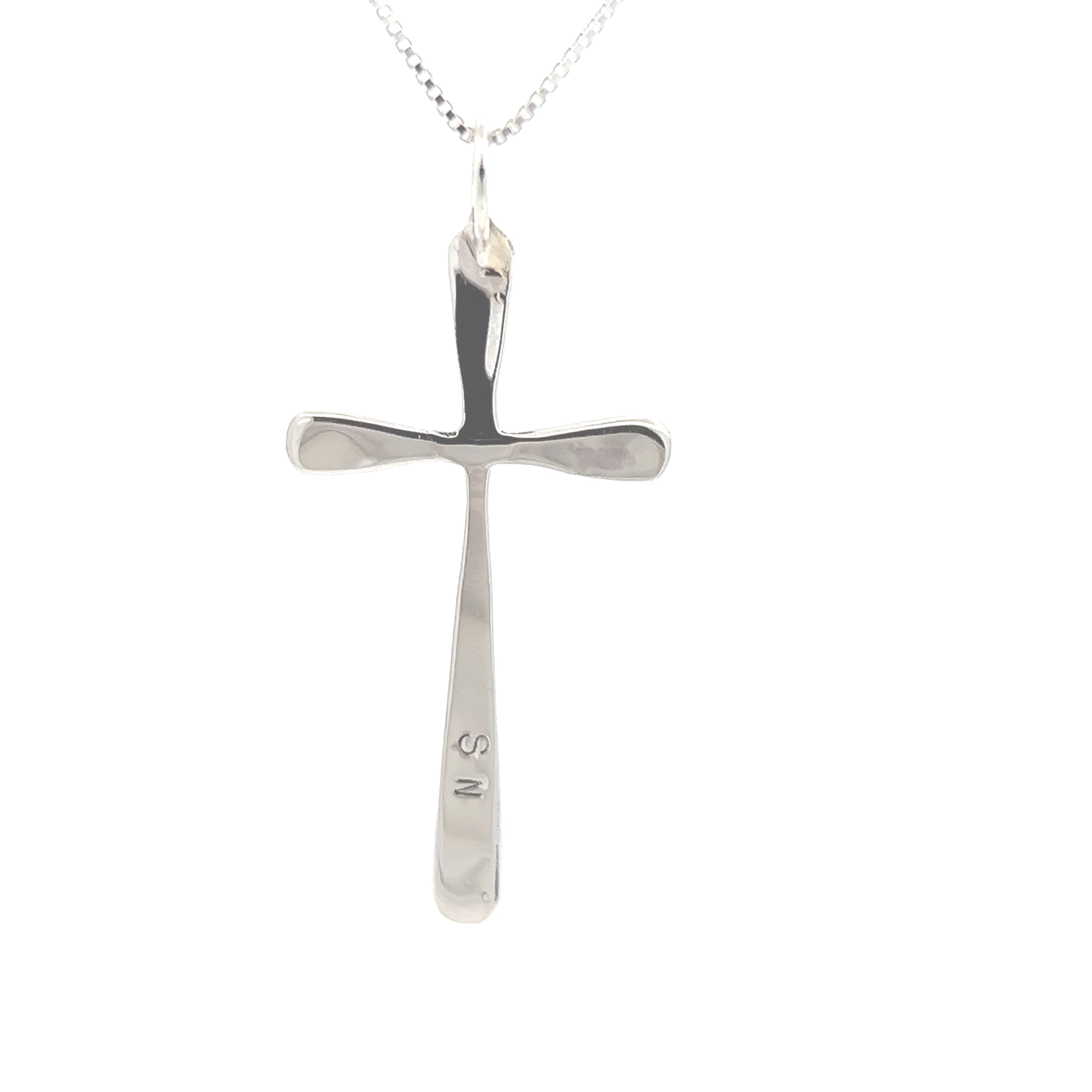 vintage 40s Indian jewelry cross pendant