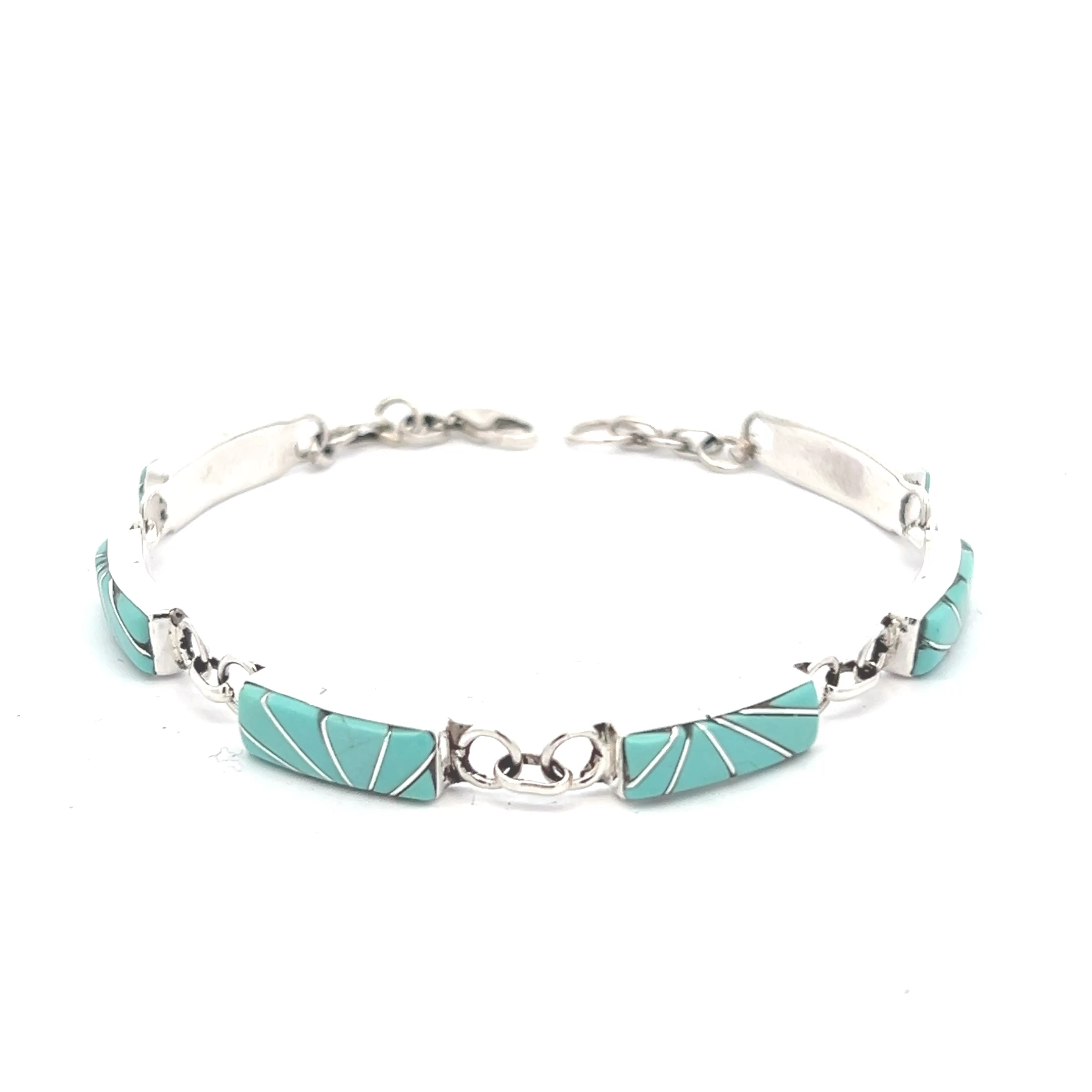 Enchanting Native American Navajo Sleeping Beauty Turquoise Sterling Silver Ring