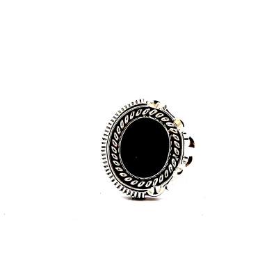 Artie Yellowhorse Jewelry Genuine Black Onyx Sterling Silver Ring