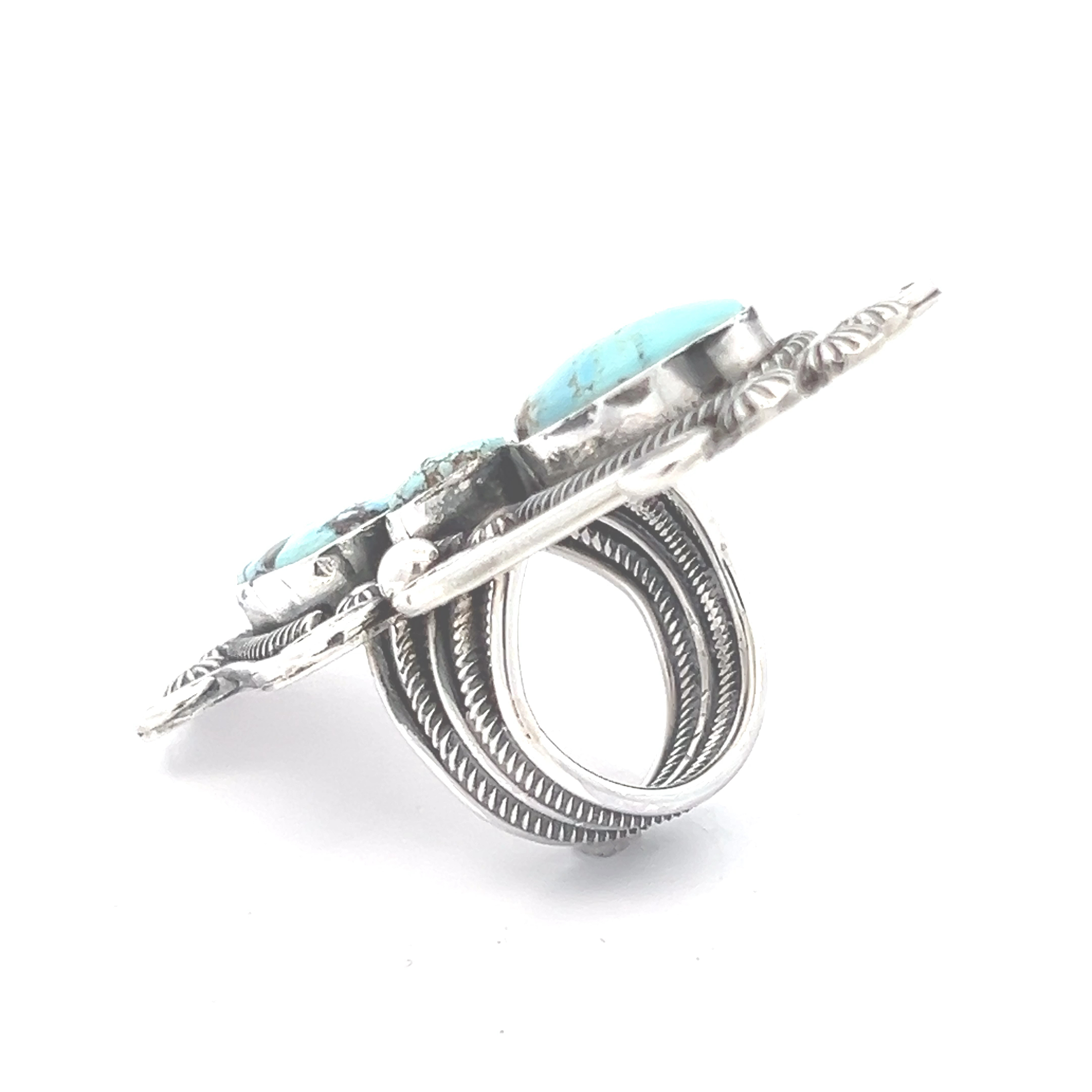 Native American Important Amy Natural Royston Turquoise Sterling Silver Bracelet Native American Important Amy Natural Royston Turquoise Sterling Silver Bracelet