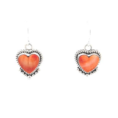Artie Yellowhorse Jewelry Genuine Spiny Oyster Shell Earrings