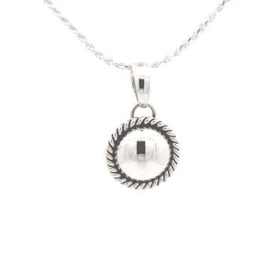 Artie Yellowhorse Jewelry Sterling Silver Native American Pendant