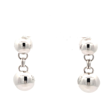 Artie Yellowhorse Native American Jewelry Sterling Silver Dangle Earrings