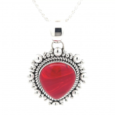 Artie Yellowhorse Jewelry Genuine Rosarita Sterling Silver Rising Sun Pendant