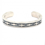 Treasures of the Southwest: Sterling Silver Navajo Bracelet