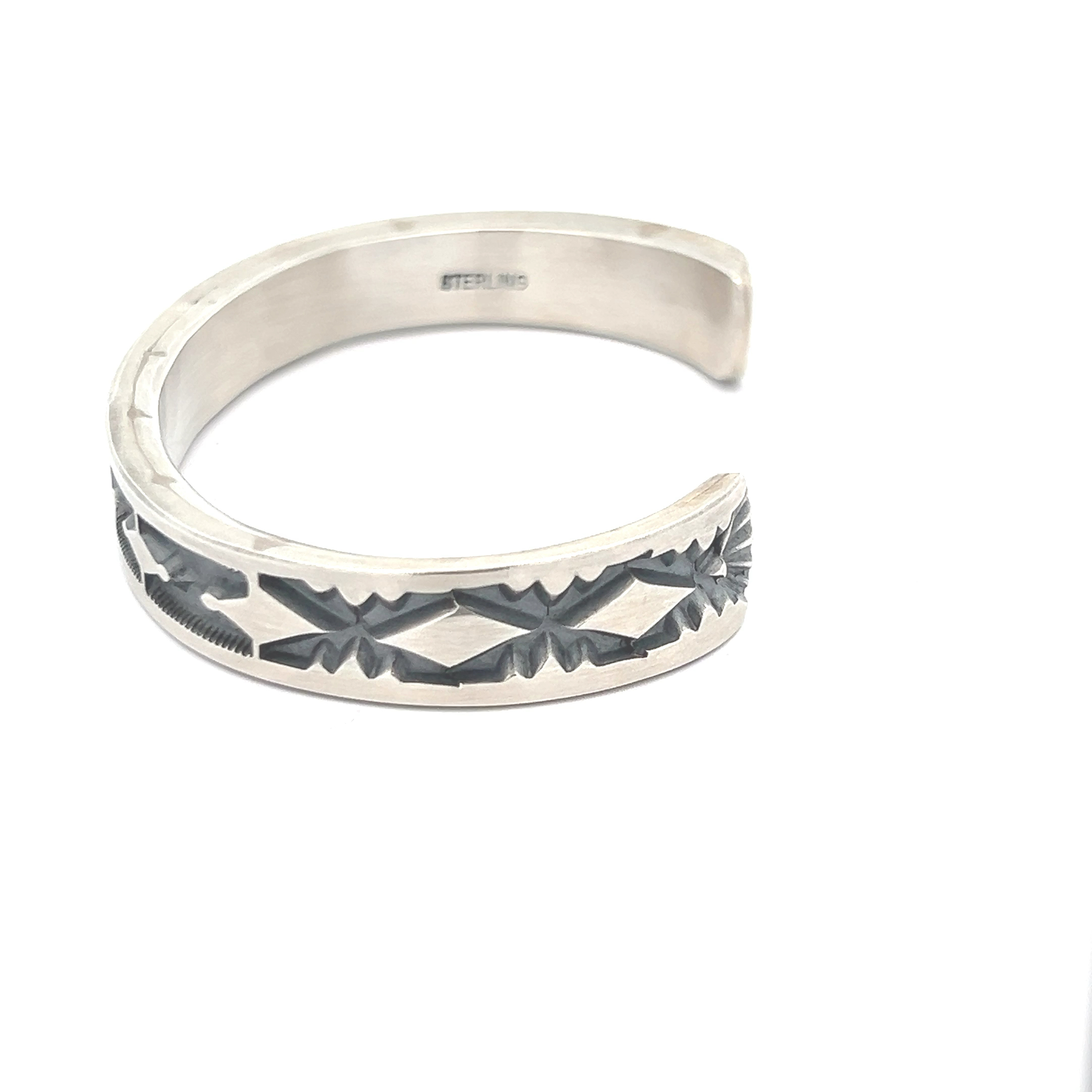 Treasures of the Southwest: Sterling Silver Navajo Bracelet