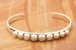 Artie Yellowhorse Sterling Silver Bracelet