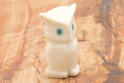 Zuni Indian Marble Owl Fetish