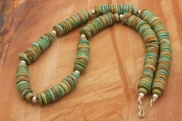 Genuine King's Manassa Turquoise Necklace
