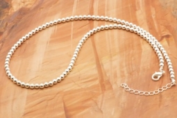 Day 4 Deal While Supplies Last! Navajo Sterling Silver Bead Necklace