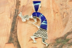 Calvin Begay Kokopelli Pendant
