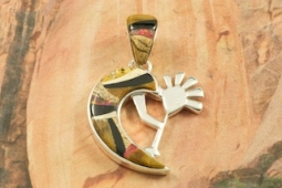 Calvin Begay Kokopelli Pendant