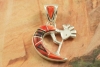 Calvin Begay Kokopelli Pendant
