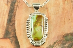 Today's Cyber Steal - Genuine Royston Turquoise Sterling Silver Pendant