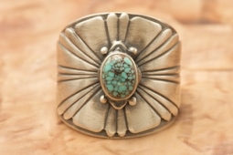 Native American Jewelry Kingman Turquoise Ring