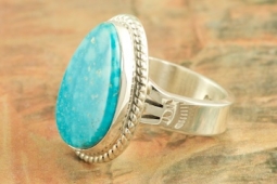 Kingman Turquoise Ring