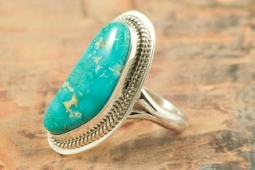 Kingman Turquoise Ring