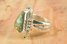 Number 8 Mine Turquoise Ring