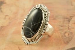 White Lightening Ring