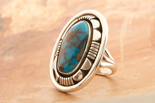 Treasures of the Southwest: High Grade Egyptian Turquoise Sterling
