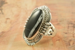 White Lightening Ring