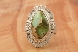 Genuine Royston Turquoise Sterling Silver Ring