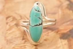Native American Jewelry Sterling Silver Turquoise Ring