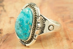 Apache Blue Turquoise Ring
