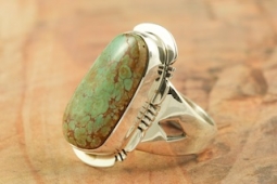 Genuine Royston Turquoise Sterling Silver Ring