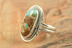 Pilot Mountain Turquoise Ring