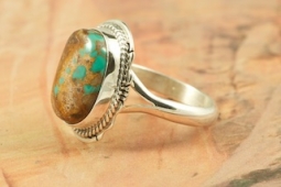 Pilot Mountain Turquoise Ring