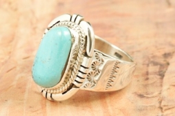 Castle Dome Turquoise Ring