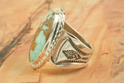 Number 8 Mine Turquoise Ring