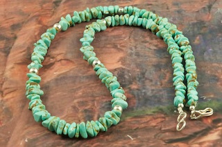 Native American Indian Jewelry, Turquoise Necklace