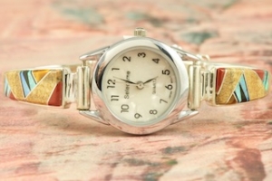 Calvin Begay Ladies Watch Bracelet