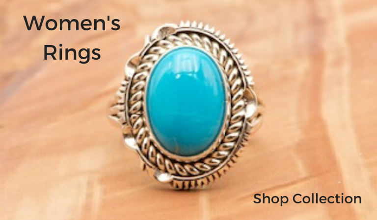 Southwest Style Genuine Sonoran Turquoise Ring – Regul Silver